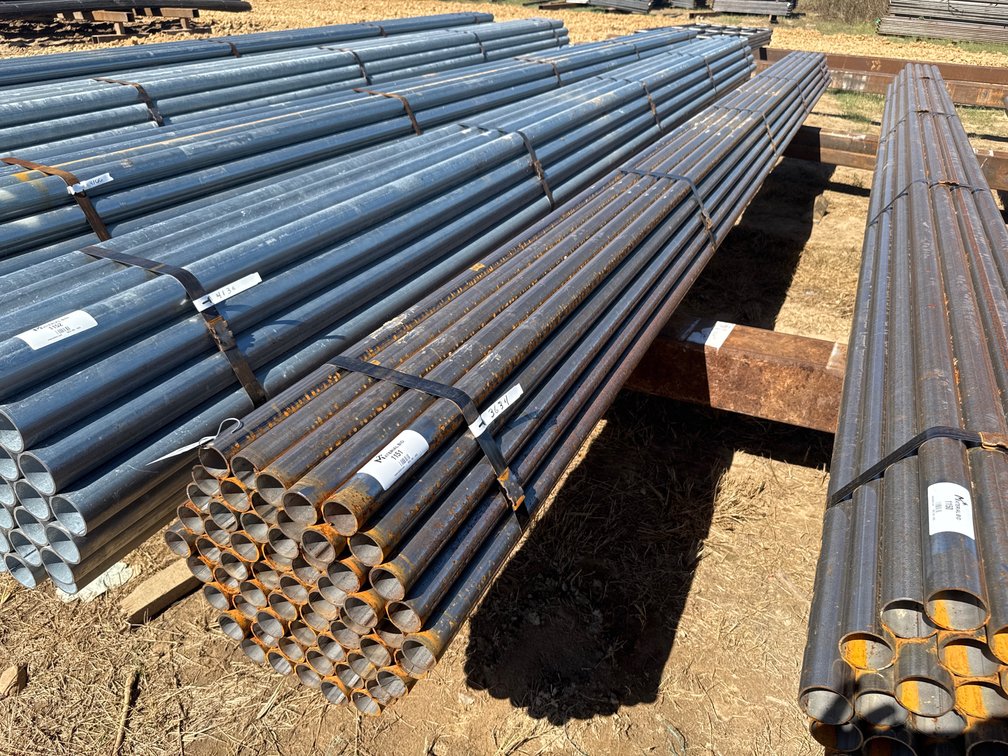 2" OD x .120" Wall Round Pipe - 61 pcs - 21' Lengths