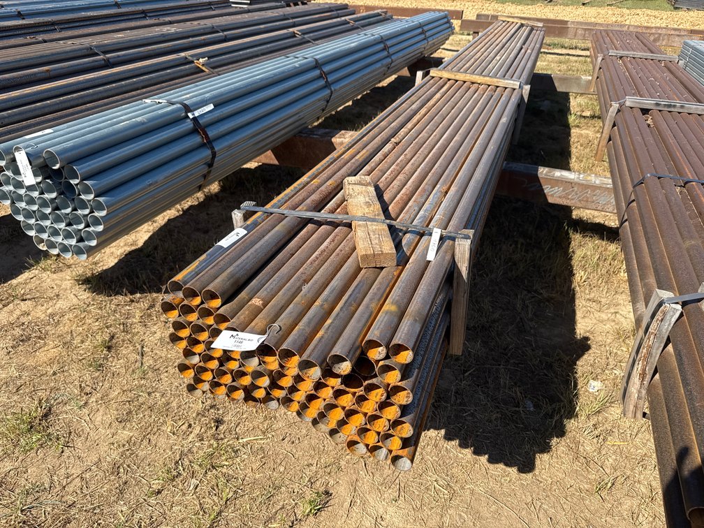 2" OD x .109" Wall Round Pipe - 84 pcs - 19'6" Lengths