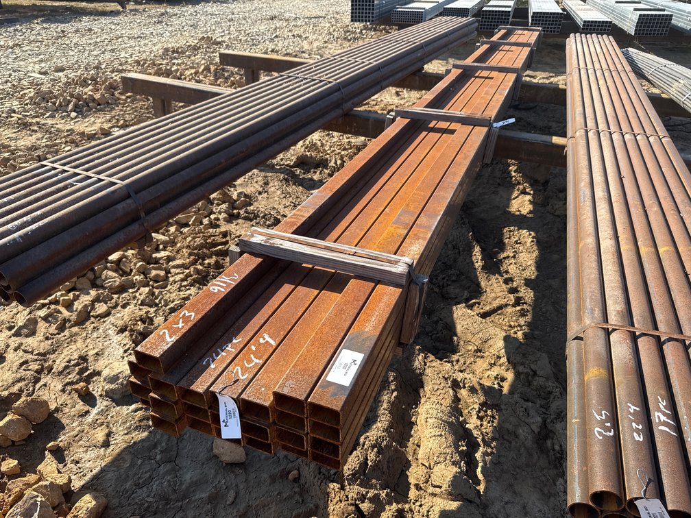 2" x 3" x .188" Wall Rectangular Tube - 24 pcs - 24'4" Lengths