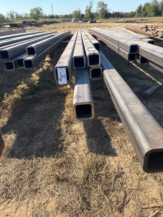 4" x 4" x .500" Square Tube - 8 pcs - Mixed 29'-36' Lengths