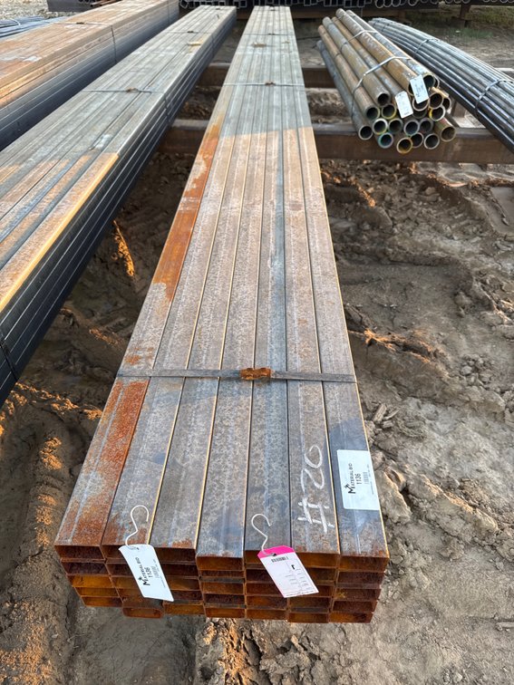 1.5" x 2.5" x .065" Wall Rectangular Tube - 35 pcs - 24' Lengths