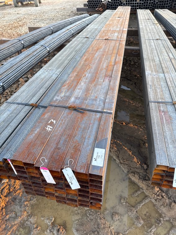 1.5" x 2.5" x .065" Wall Rectangular Tube - 56 pcs - 24' Lengths