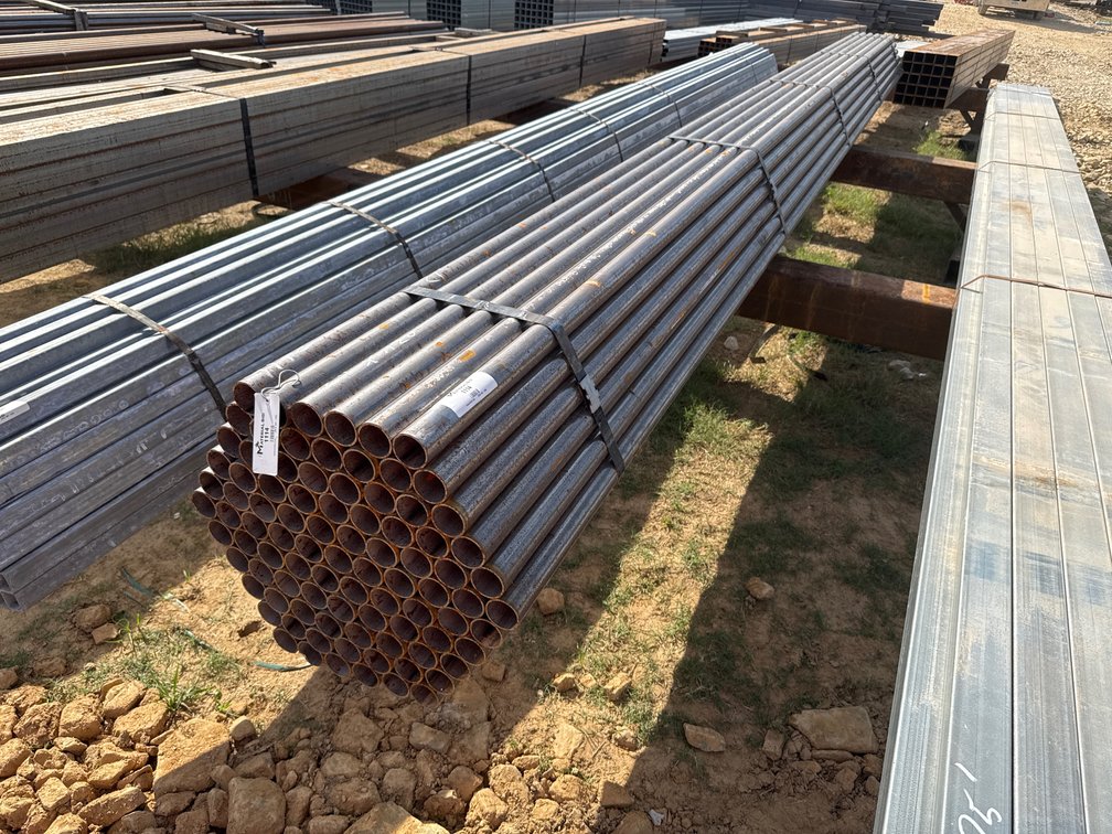 2" OD x .120" Wall Round Pipe - 91 pcs - 21' Lengths