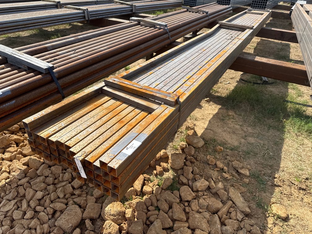 2" x 2" x .120" Square Tube - 39 pcs - 23'7" Lengths