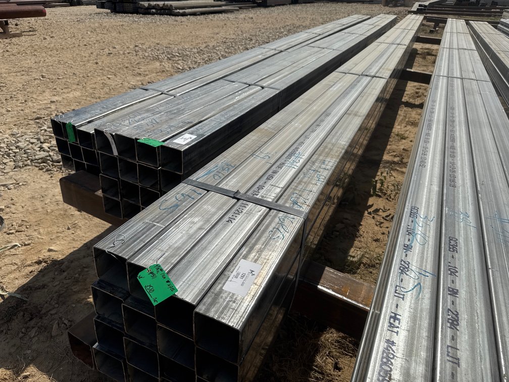 4x4 galvanized square