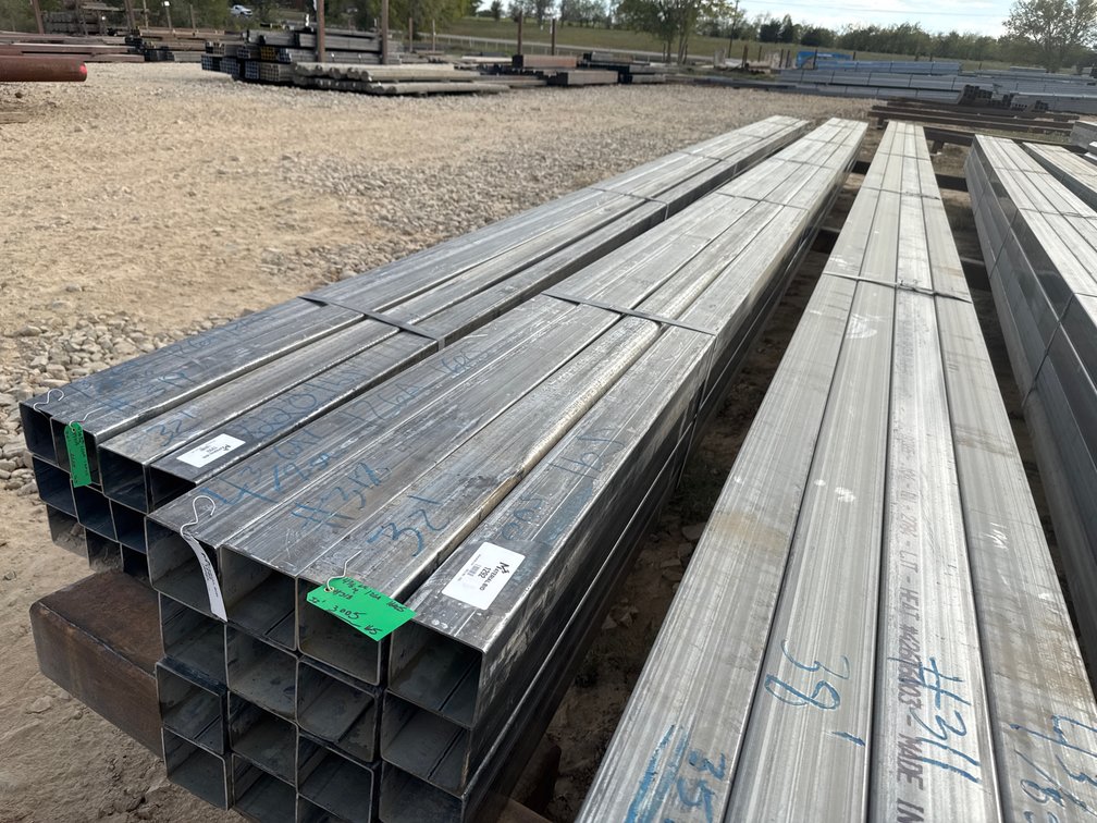 4x4 - 12ga galvanized square tibe