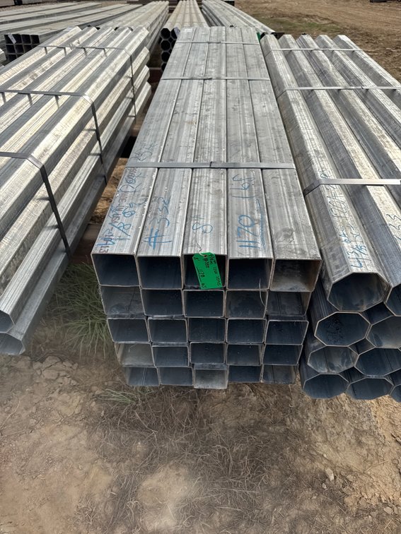 4x4 - 12ga Galvanized square tube
