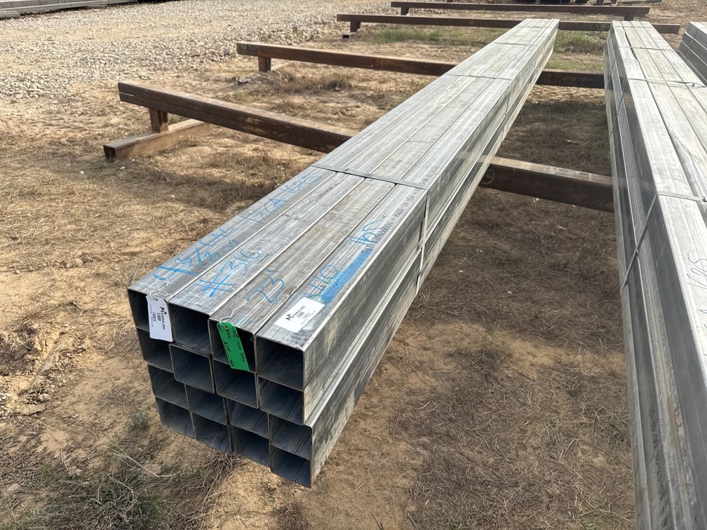 4x4 - 12ga galvanized square tube