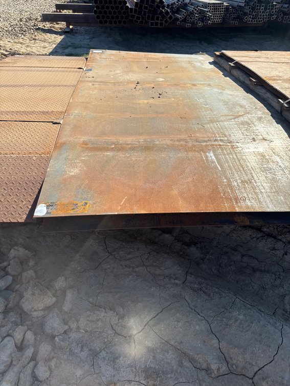 5' x 10' x 10 Ga Smooth Steel Plate - 2 pcs