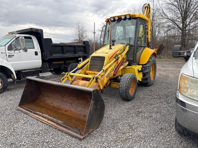 Image for New Holland B75B backhoe with front end loader