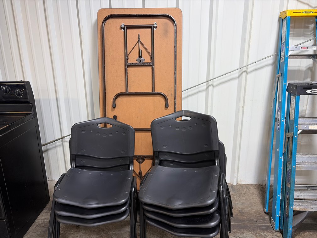 Table and chairs