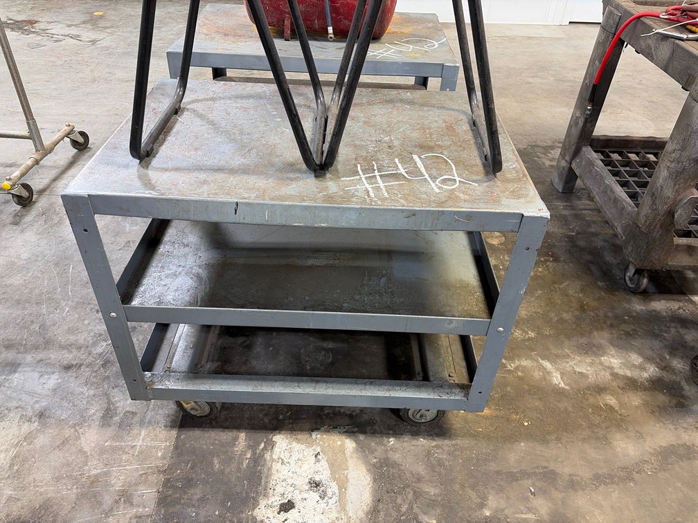 Two carts and air tank