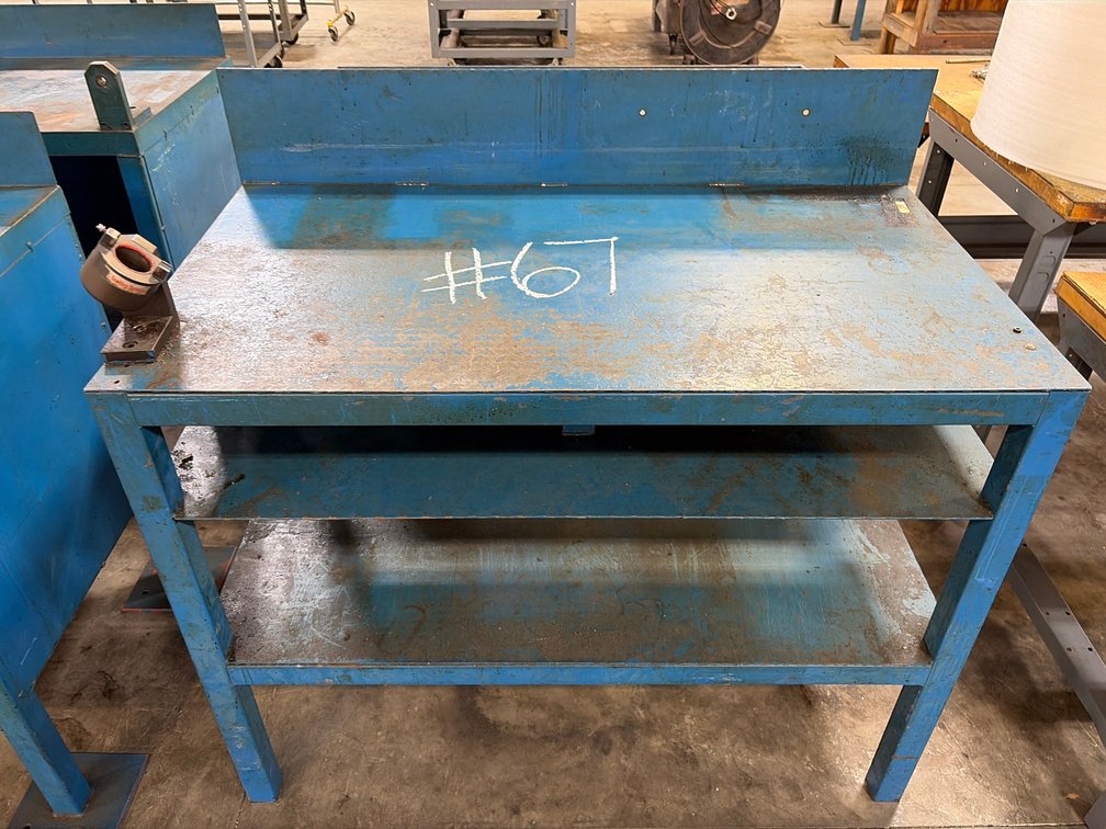 Two work benches