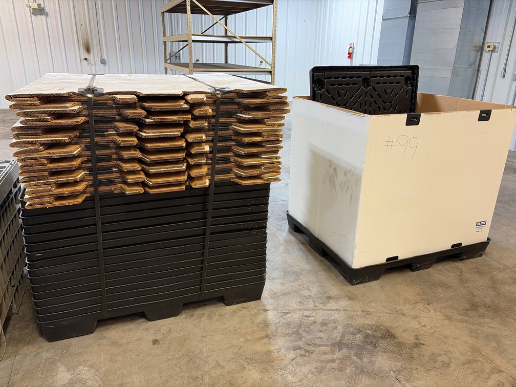Cardboard storage containers