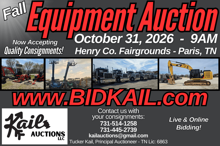 Image for 2026 Annual Fall Equipment Auction