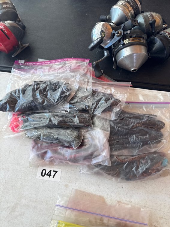 Assorted lures