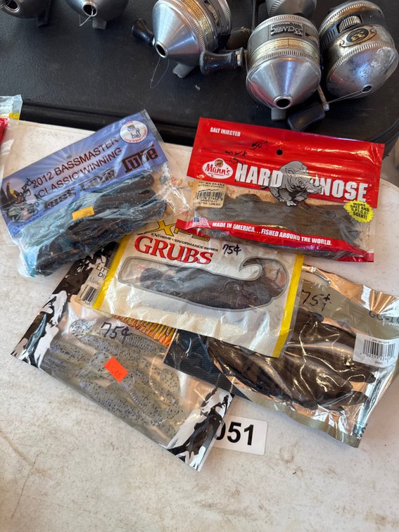 Assorted bait