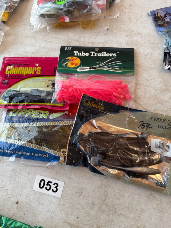 Assorted bait