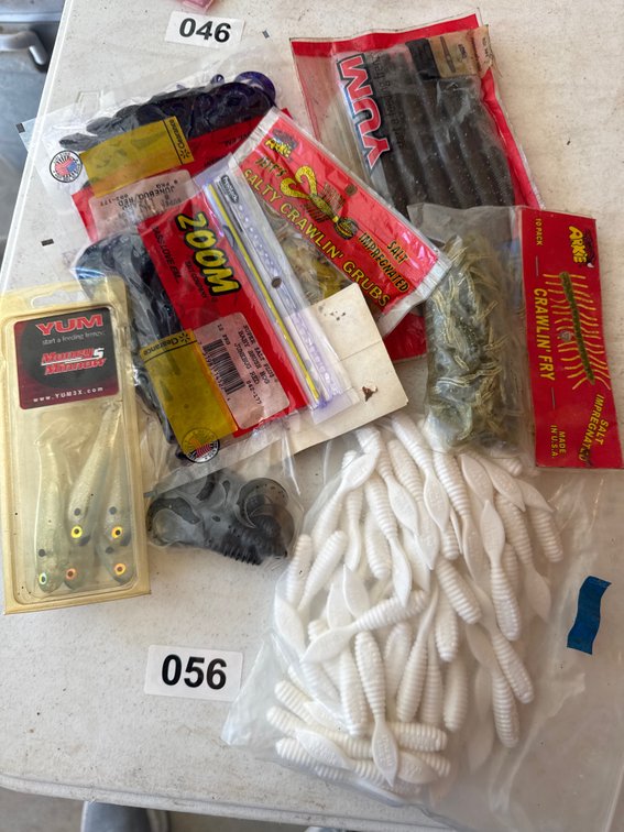 Assorted bait