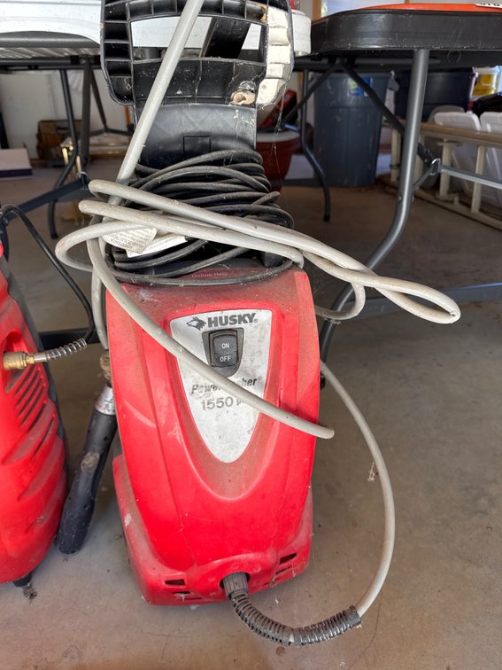 Husky Powerwasher 1550psi