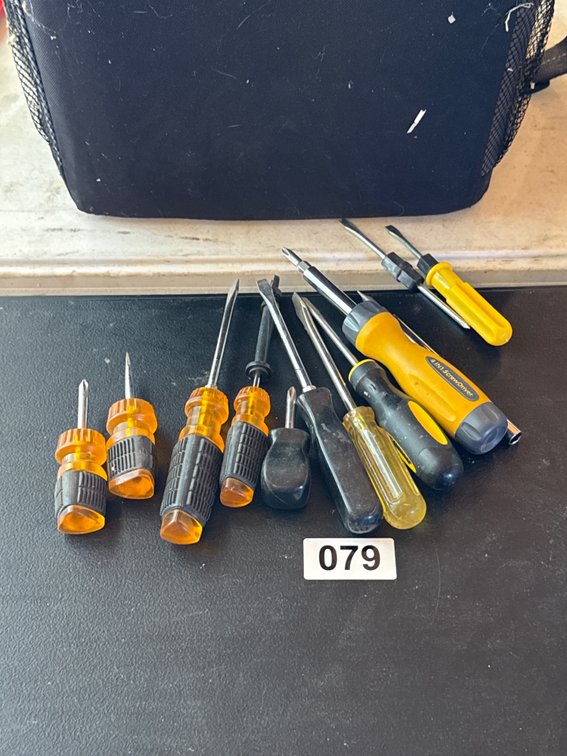 Assorted screwdrivers