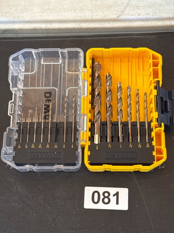 DeWalt drill bits