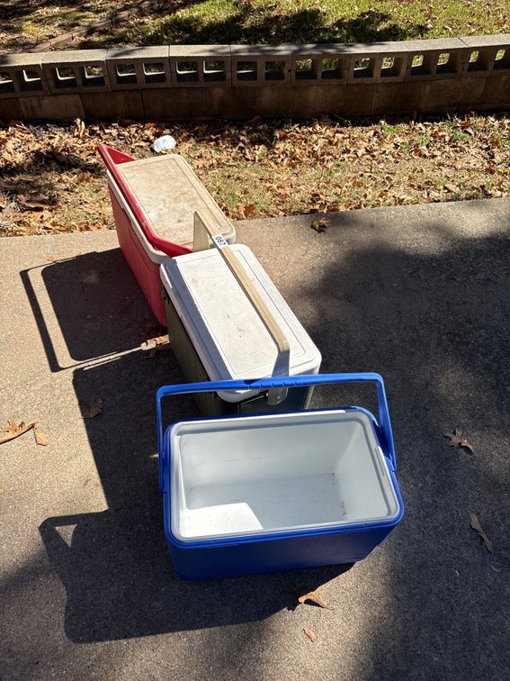 3 coolers