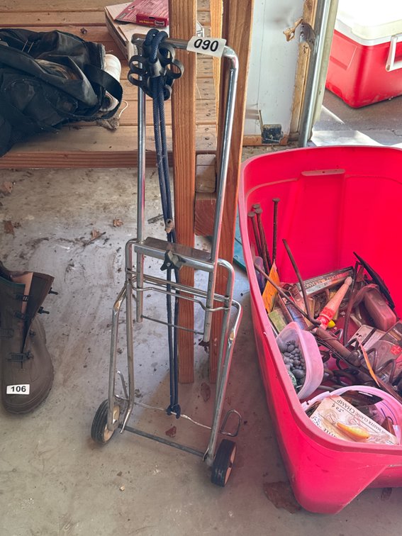 Golf bag cart
