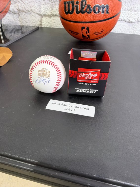 Rick Sutcliffe auto baseball