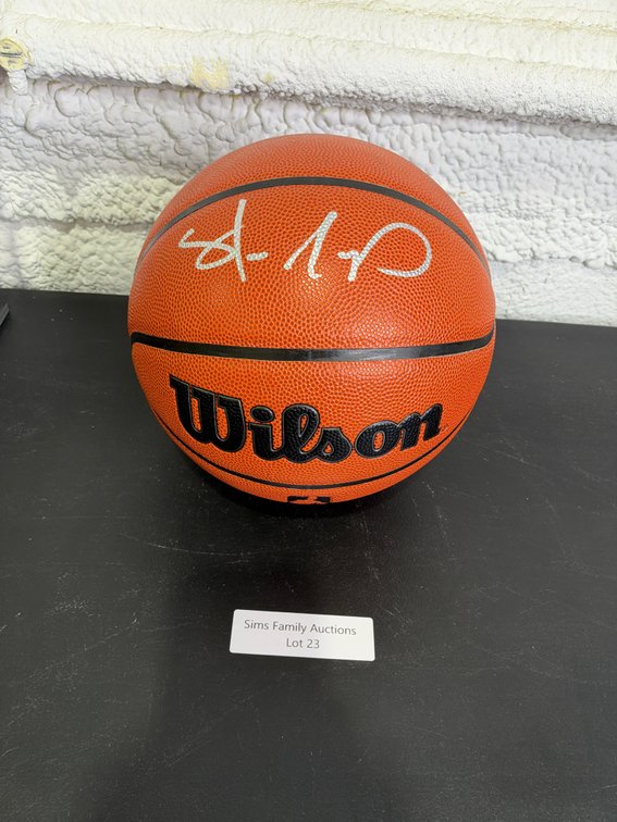 Shawn Kemp auto basketball