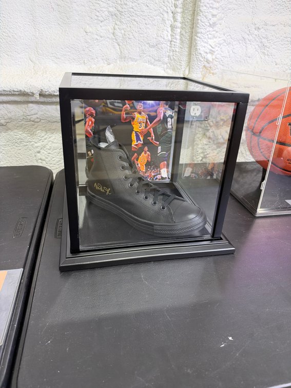Magic Johnson auto shoe
