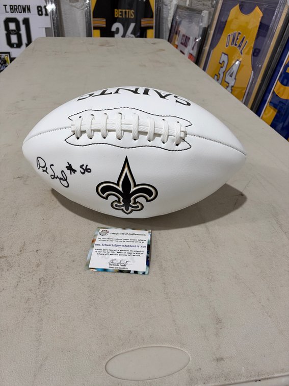 Pat Swilling auto football-Saints