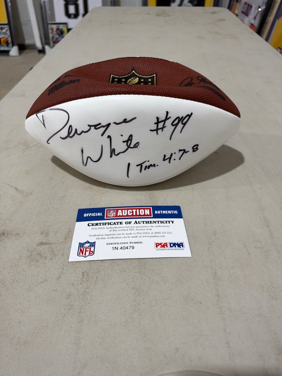 Dewayne White auto football
