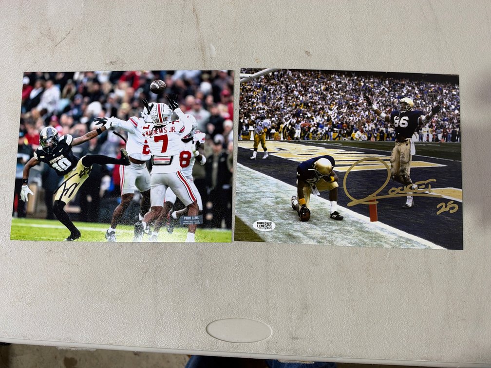 2 football auto photos