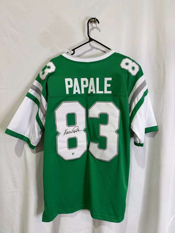 Vince Papale auto jersey
