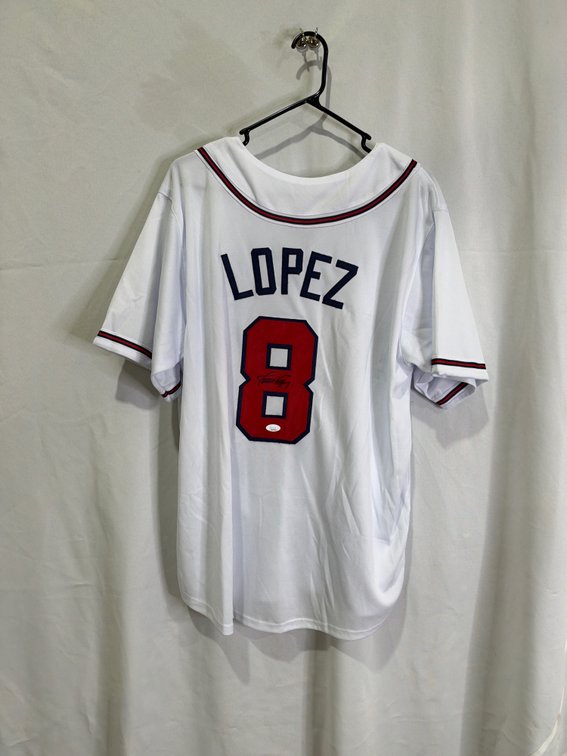Javy Lopez auto jersey
