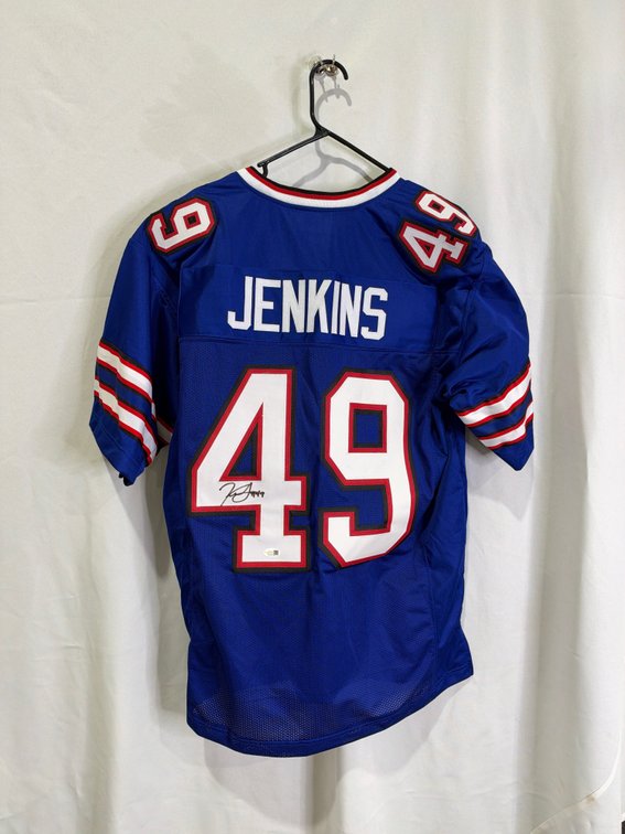 Keonta Jenkins auto jersey