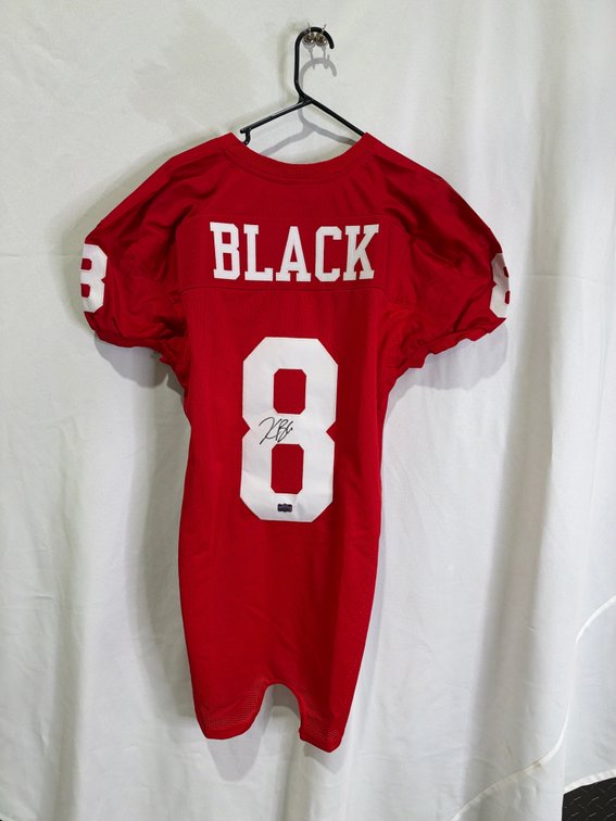 Kaelon Black auto jersey