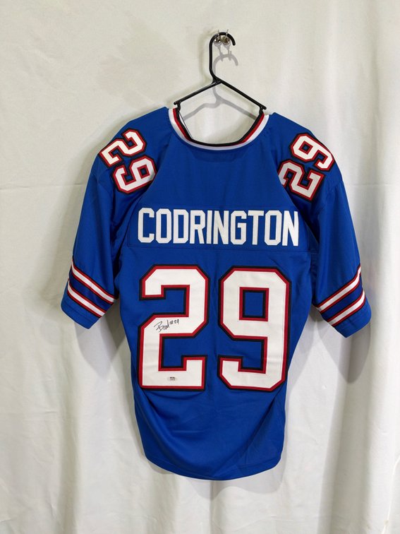 Brandon Codrington auto jersey