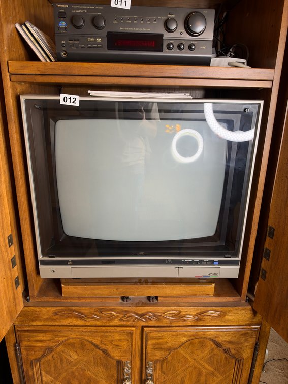 Antique JVC TV