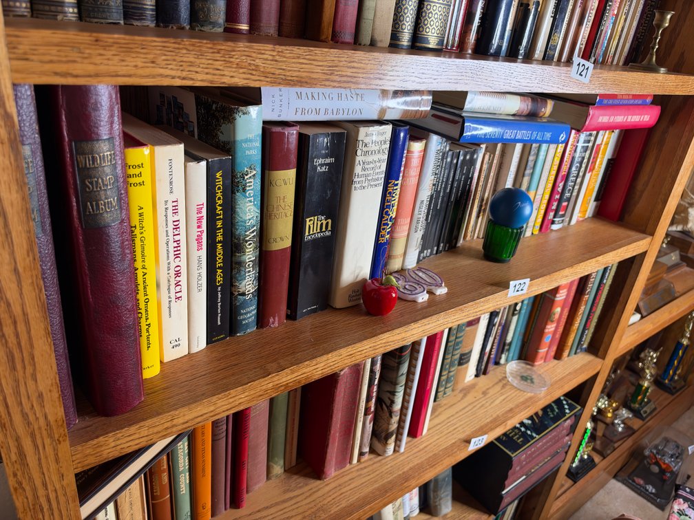 Third shelf books
