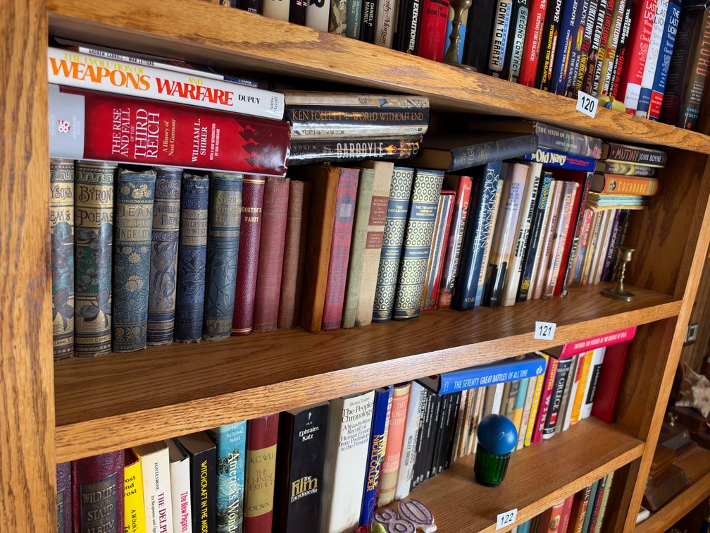 Second shelf books