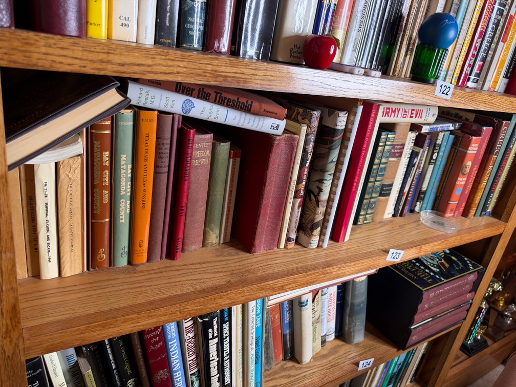 Fourth shelf books