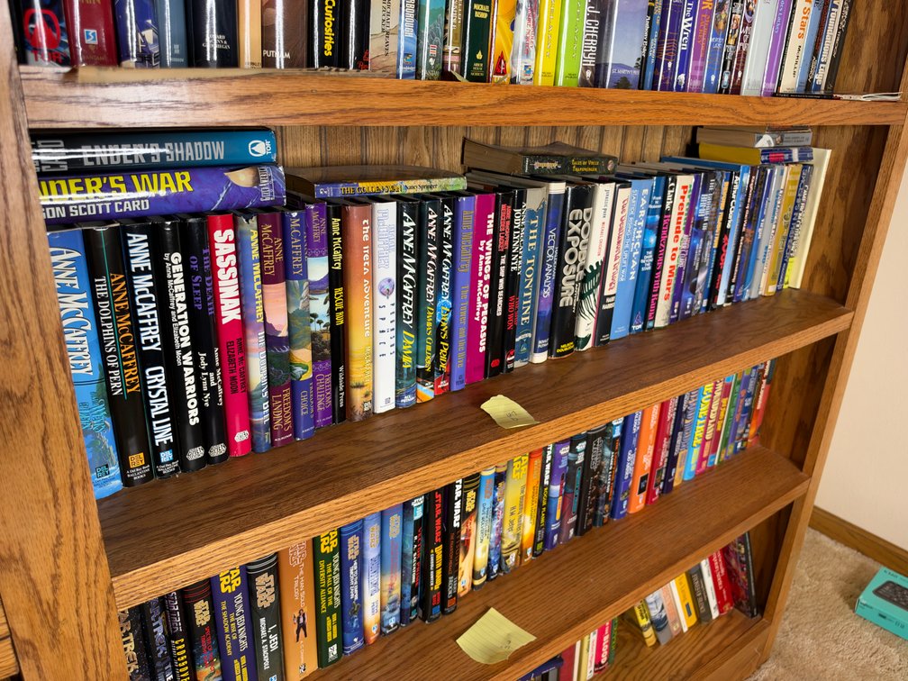 Fourth shelf books