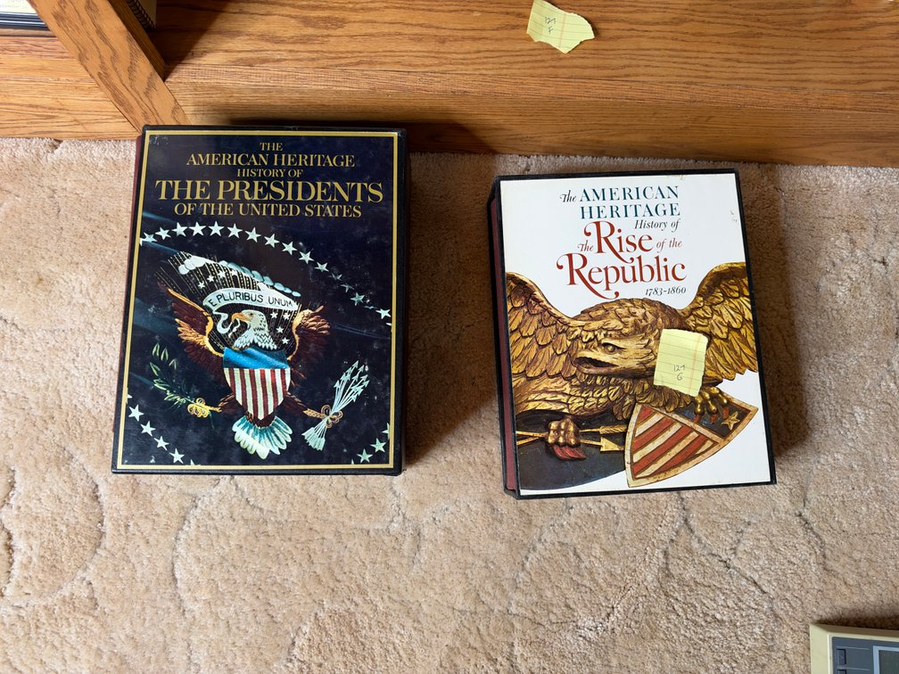 American Heritage book collection