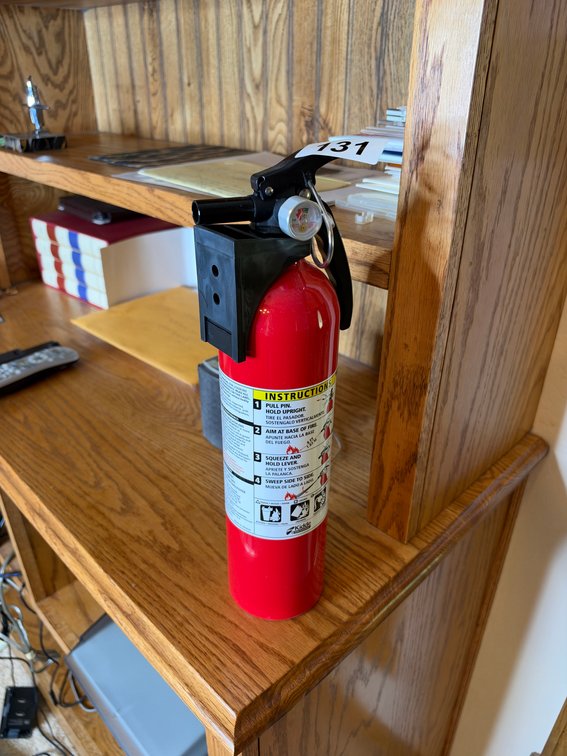 Small fire extinguisher