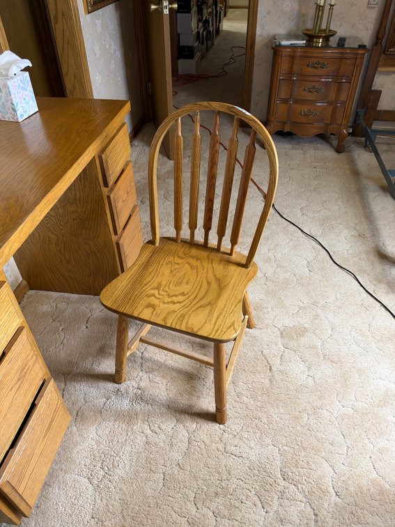 Wooden chair
