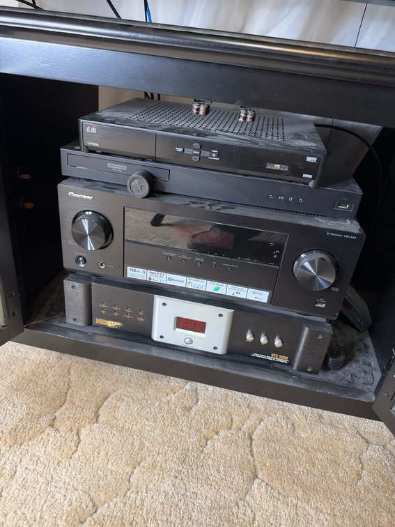 DVD & electronic setup