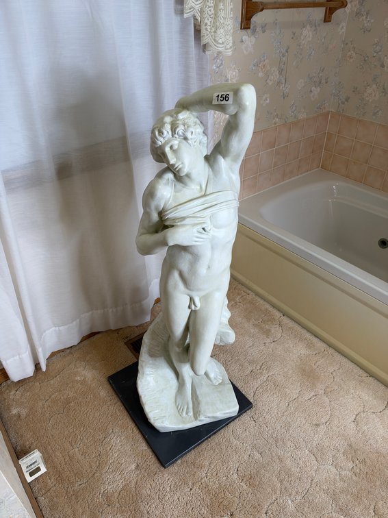 Plastic statue