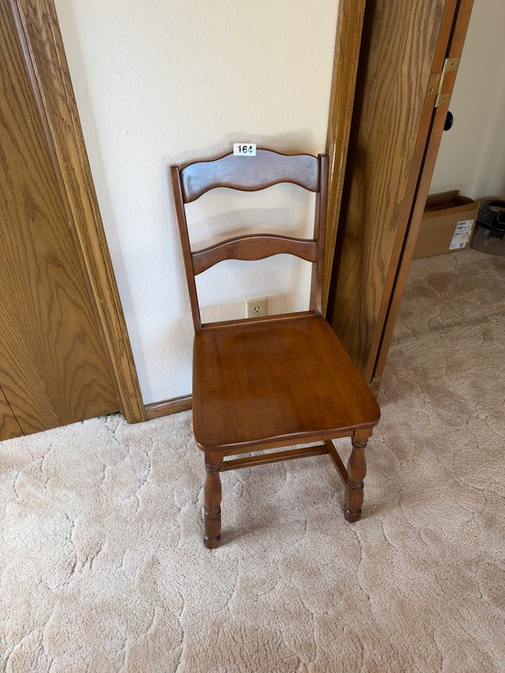 Wooden chair
